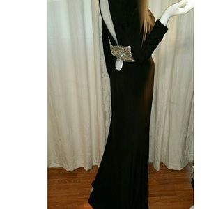 Black very classy and elegant Sherri Hill Gown